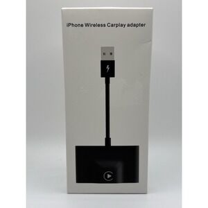 Wireless CarPlay Adapter for iPhone, Wireless CarPlay Dongle Convert Factory Wir